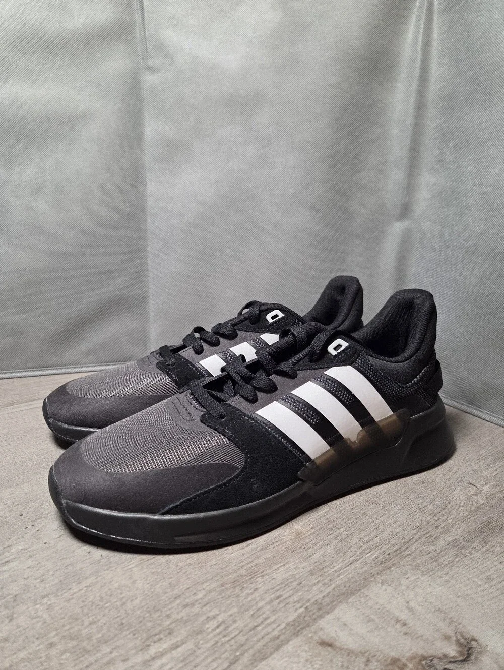 Adidas Neo Run 90s 'Black White' EG8657 Sneakers
