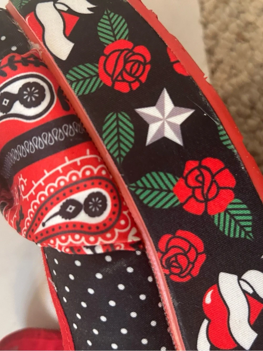Hot Chocolate Design Chocolaticas Rockabilly Platform Mary Janes size 9