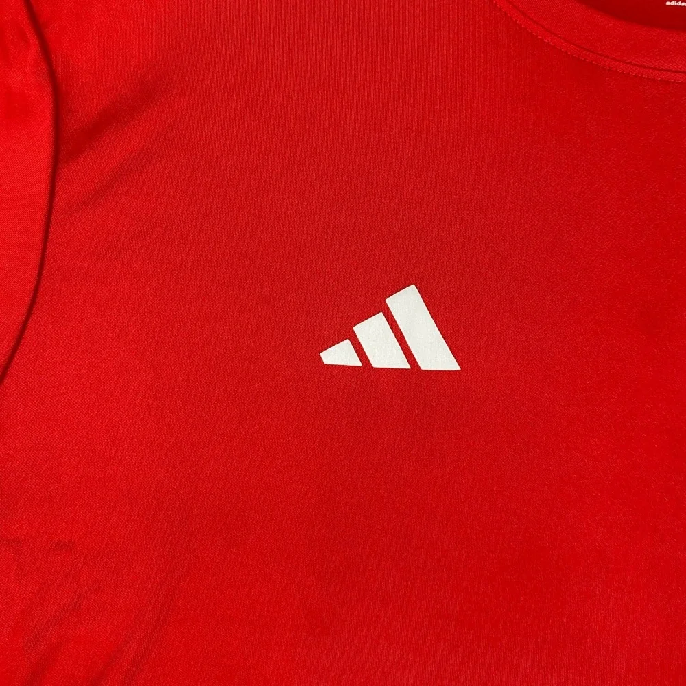 Adidas Mens Red Short Sleeve Soccer Jersey Training Shirt Number 10 Size Large