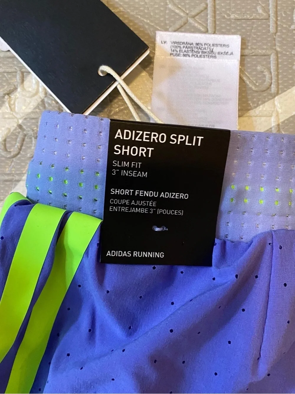 Adidas  pro elite running gym yoga summer shorts S