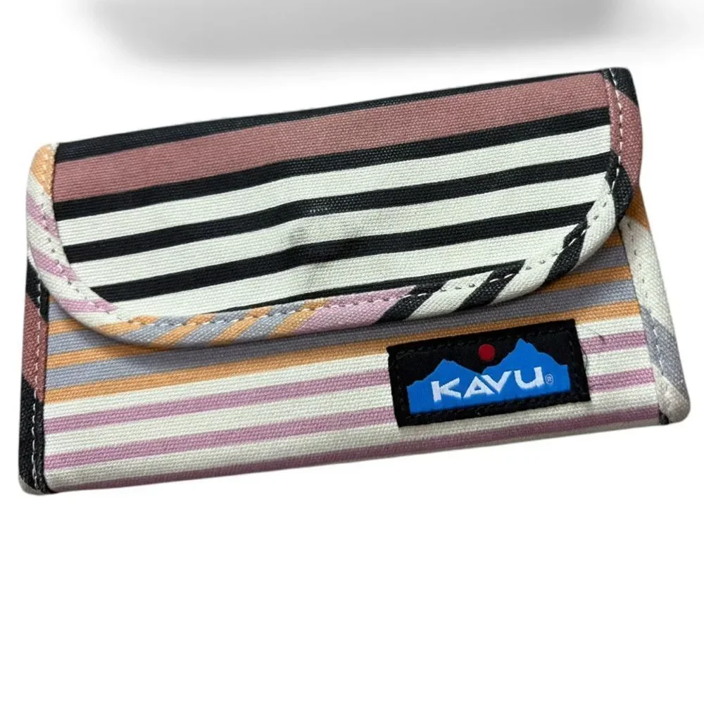 Kavu Multicolor Striped Wallet