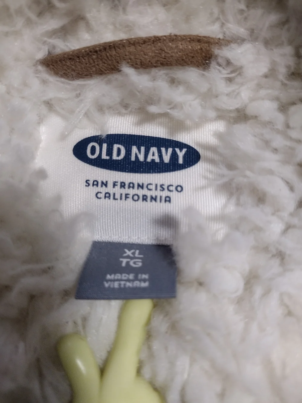 Old Navy faux shearling