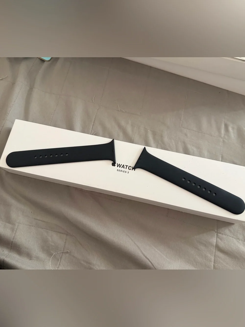 Apple Black Sport Band for Apple Watch Series 3
