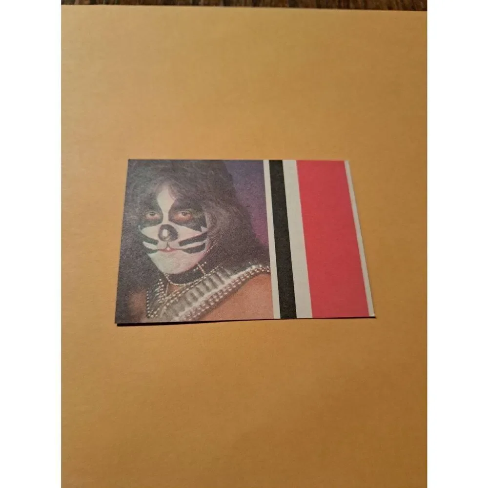 Kiss vintage card