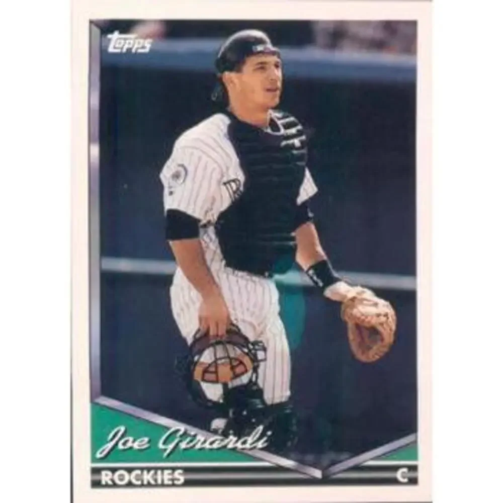 1994 Topps Joe Girardi # 372 Colorado Rockies