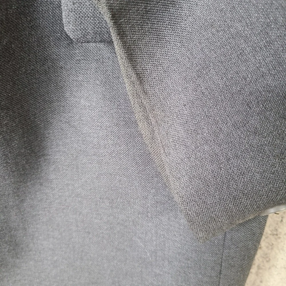 Vintage Levi Strauss Jacket Mens 42L‎ Gray Business Class Blazer Sport Coat USA
