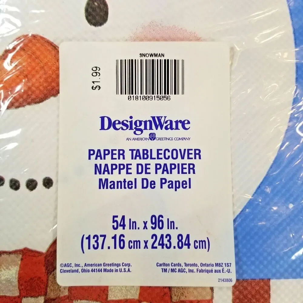 American Greetings table cover