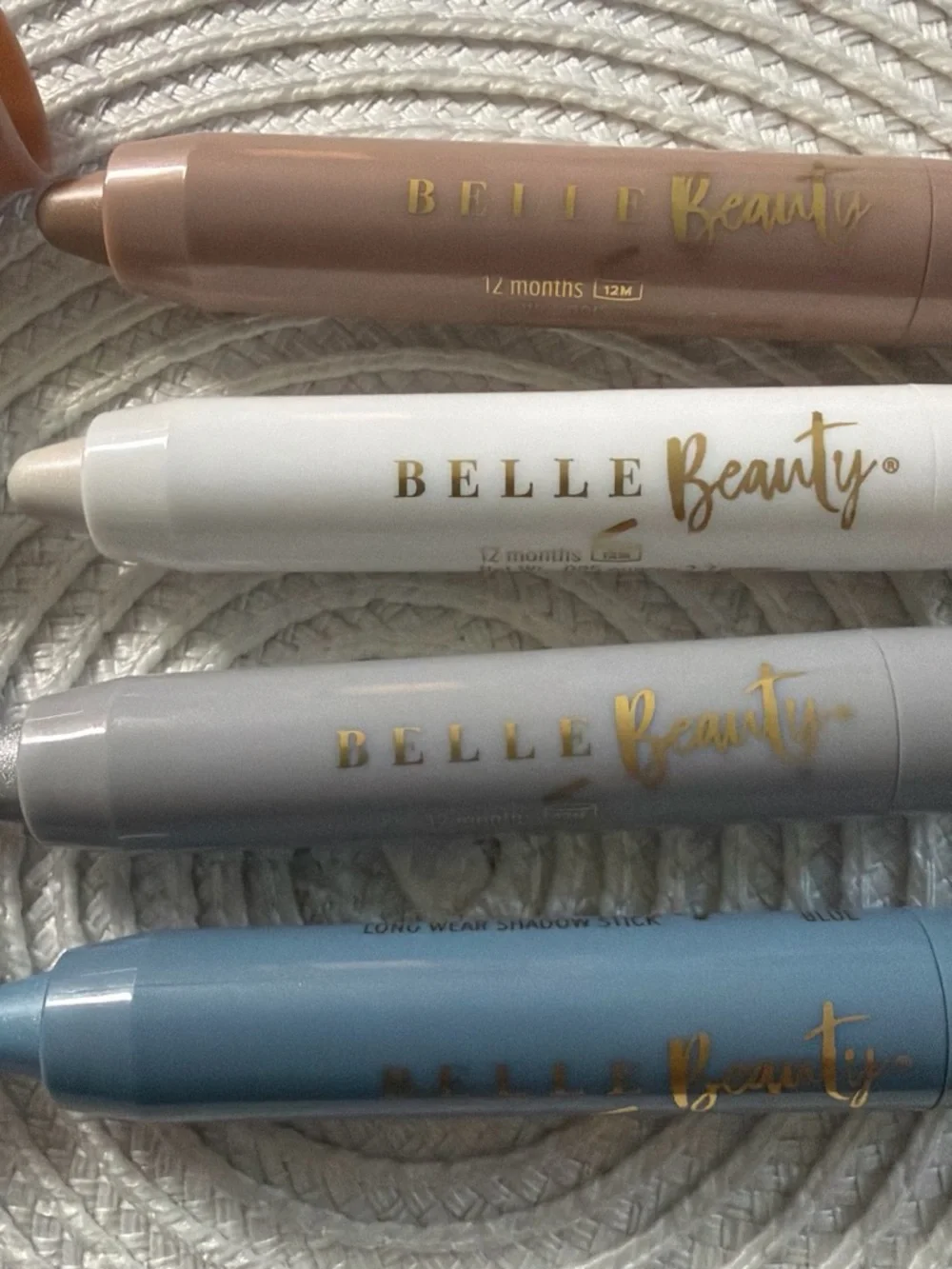SOShady Long-Wear Eyeshadow Stick Set — Sky Blue, Platinum, Cloud, Golden