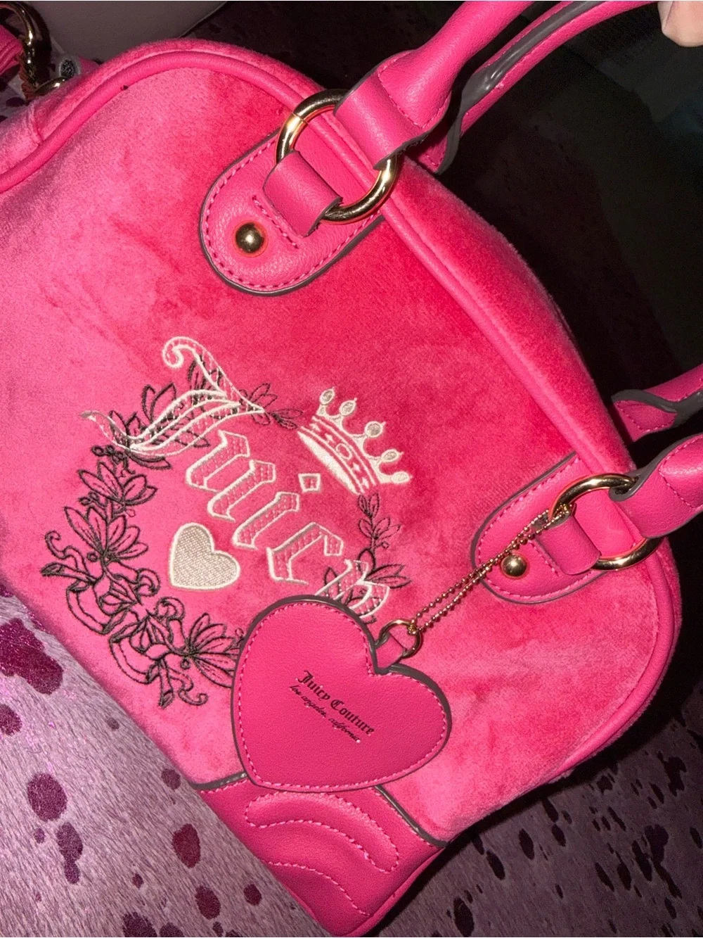 Juicy Couture vibrant crest