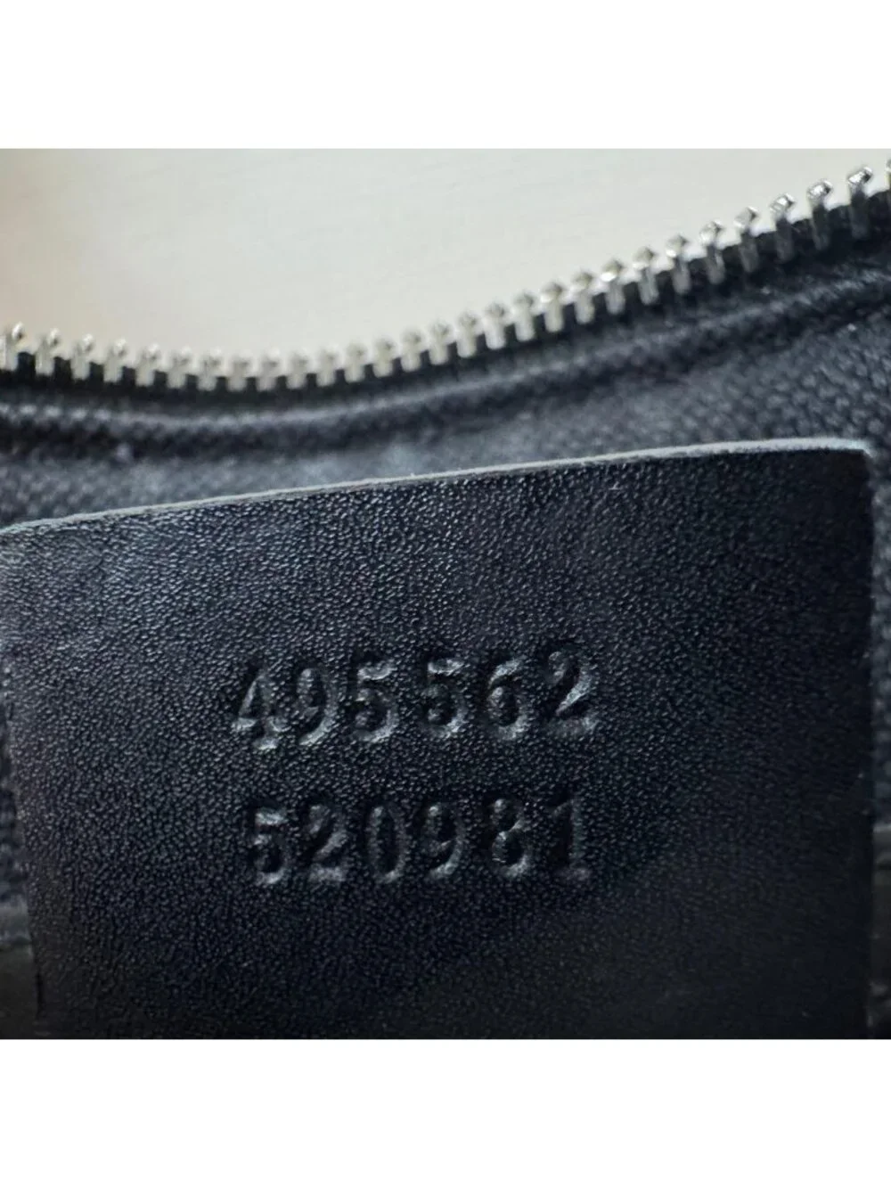 Gucci GG Supreme Pouch Clutch Black
