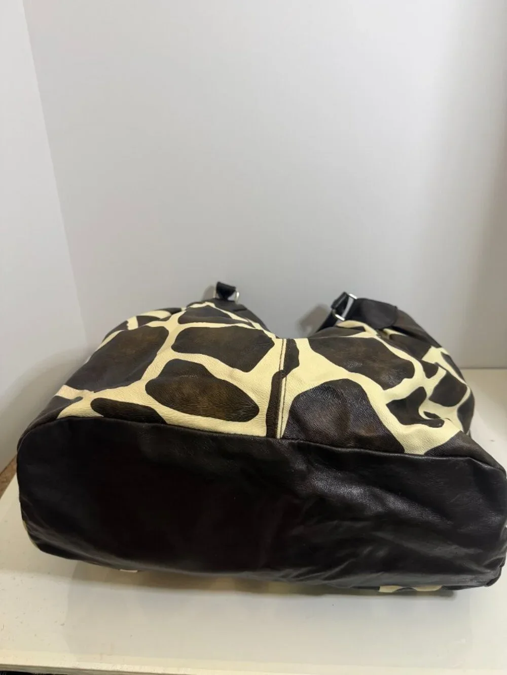Payless Giraffe Print Hobo Bag