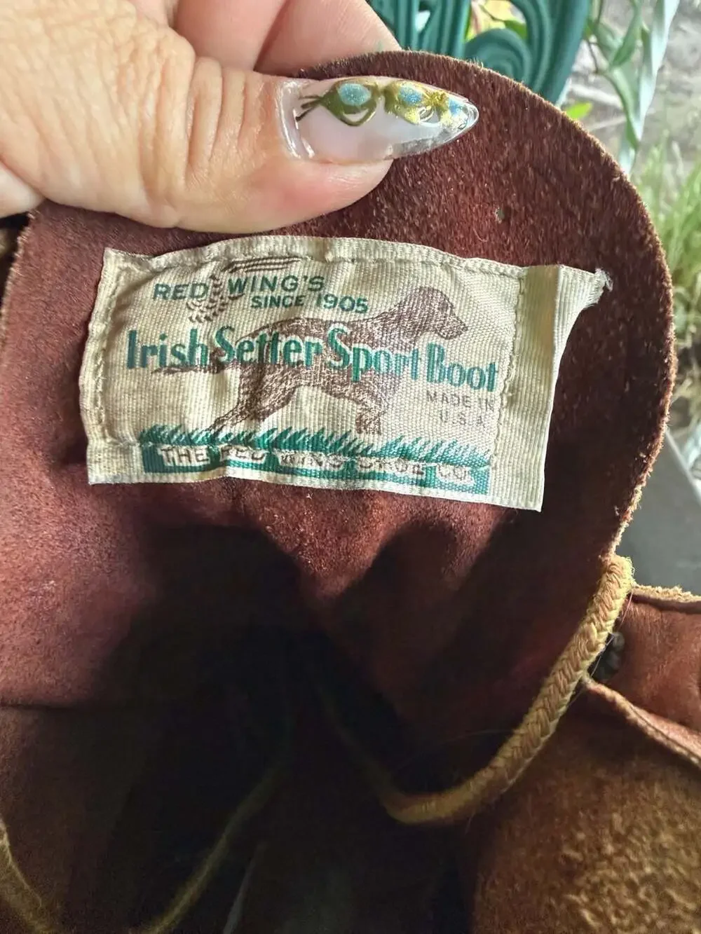 Red Wing stunning vintage