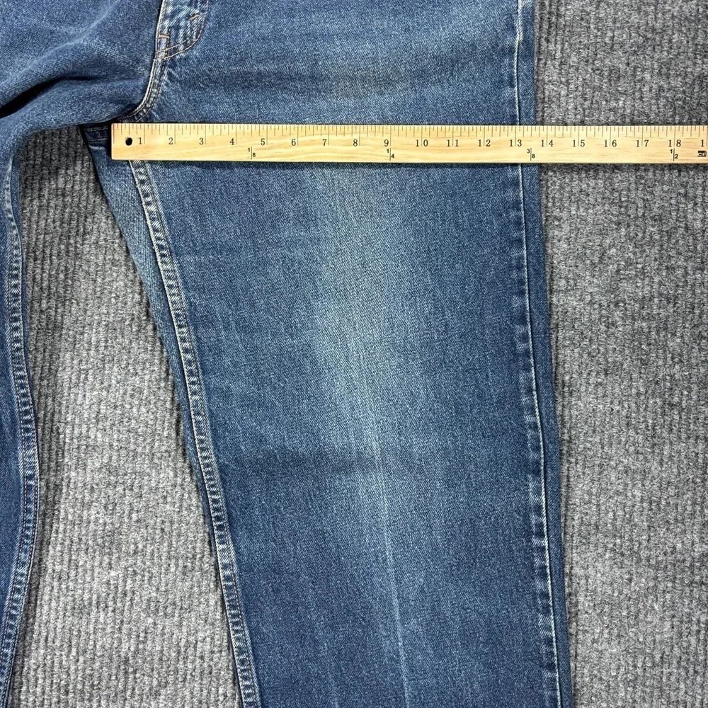 Levi Strauss 550 Relaxed Fit Jeans‎ Men 38x34 Blue Y2K Vintage Black Batwing Tag