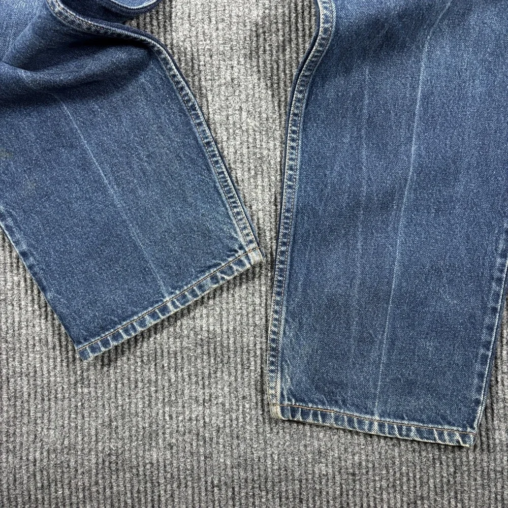 Levi Strauss 550 Relaxed Fit Jeans‎ Men 38x34 Blue Y2K Vintage Black Batwing Tag
