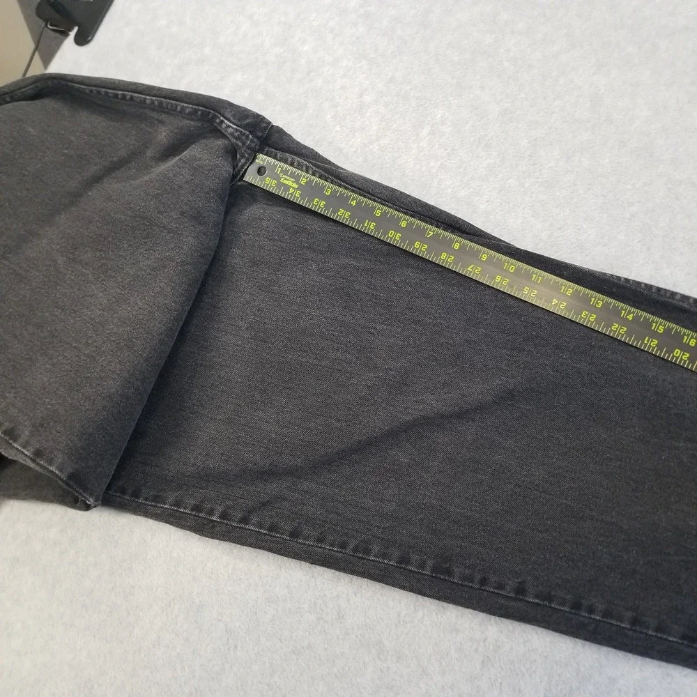 VTG Levi's 560 Jeans Mens 40x32 Fits‎ 37x30 Black Orange Tab Loose Fit Tapered