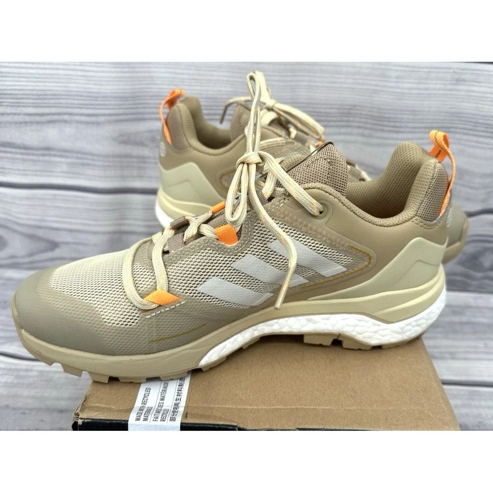 ADIDAS TERREX SKYCHASER 2‎ HIKING SNEAKERS  Men's Size 7.5  BEIGE TONE GUM