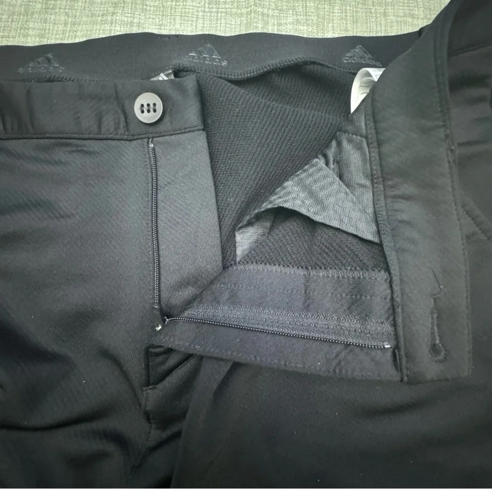 ADIDAS COLD RDY Pants Mens Large 38x30 Primeblue Joggers Taper Golf Black HB1748