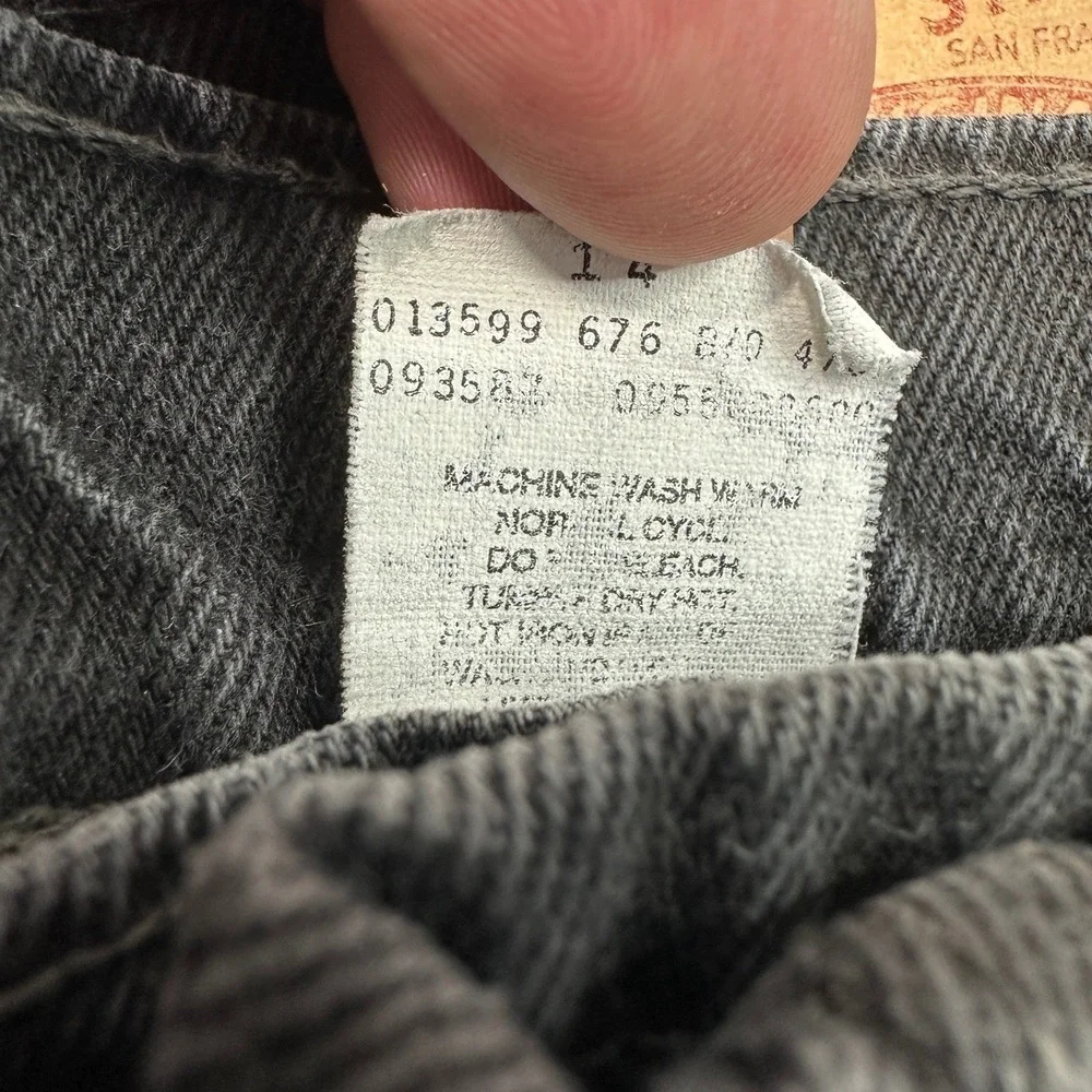 Levis overall fading