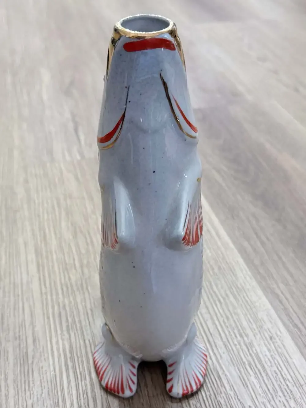 Vintage Soviet Porcelain Fish Decanter