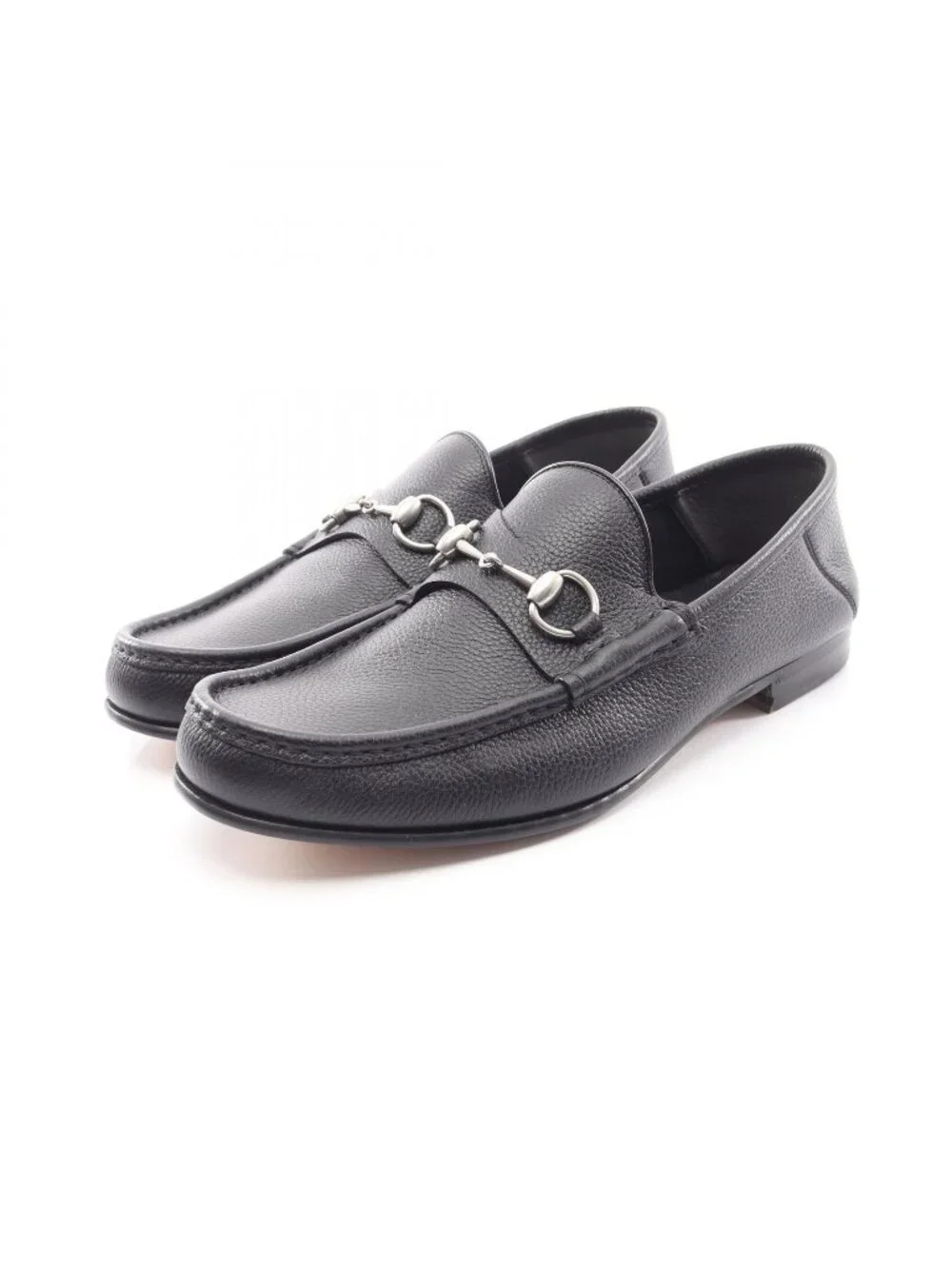Gucci Loafers Horsebit Black Leather