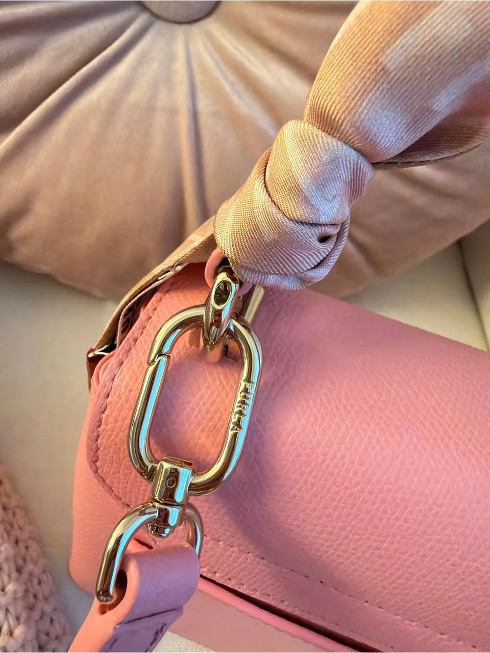 Furla silk scarf
