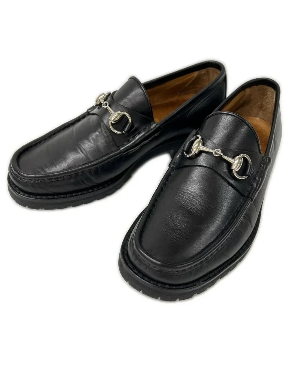 Gucci Horsebit Leather Loafers