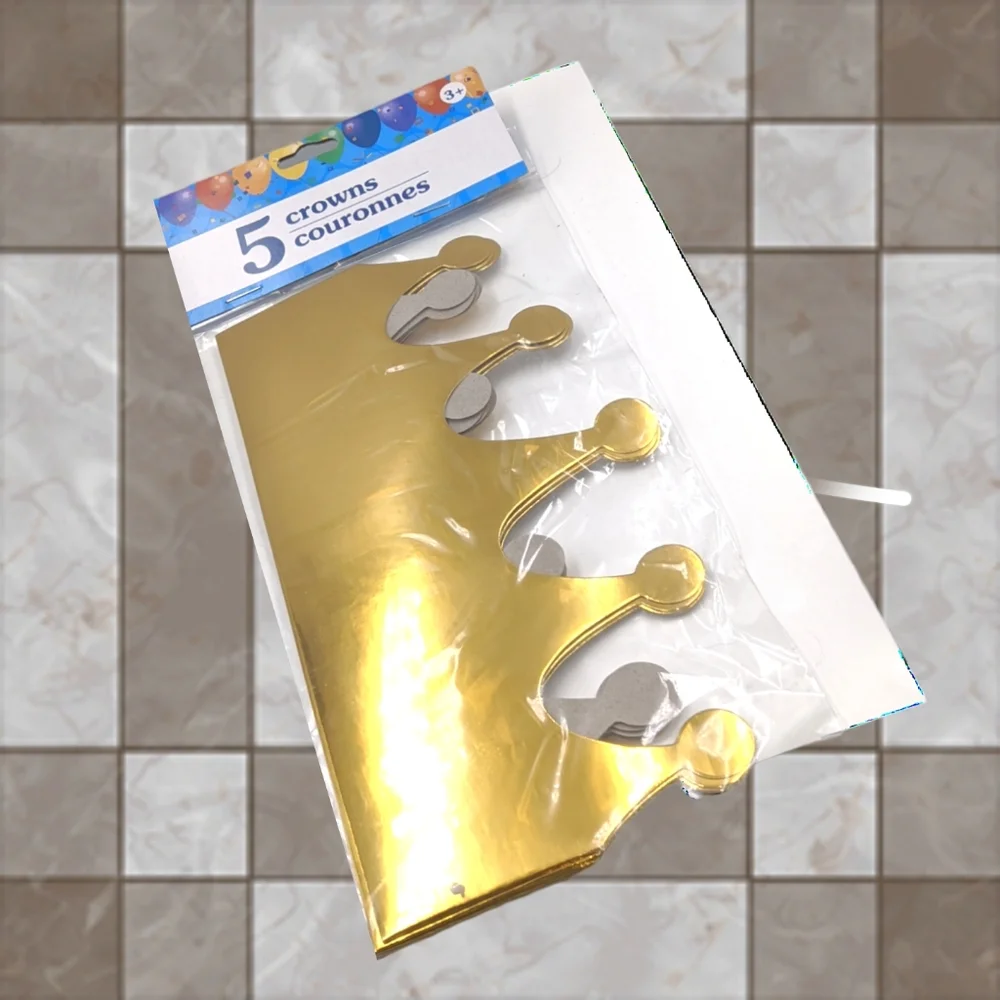 Party Crowns. 5 Pieces. NWT