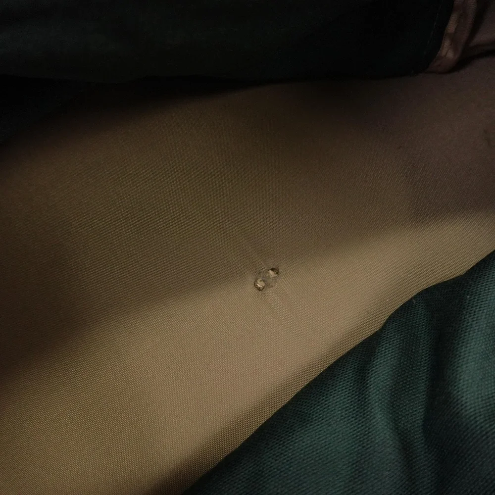 L.L. Bean Vintage Duffle Bag Green 20