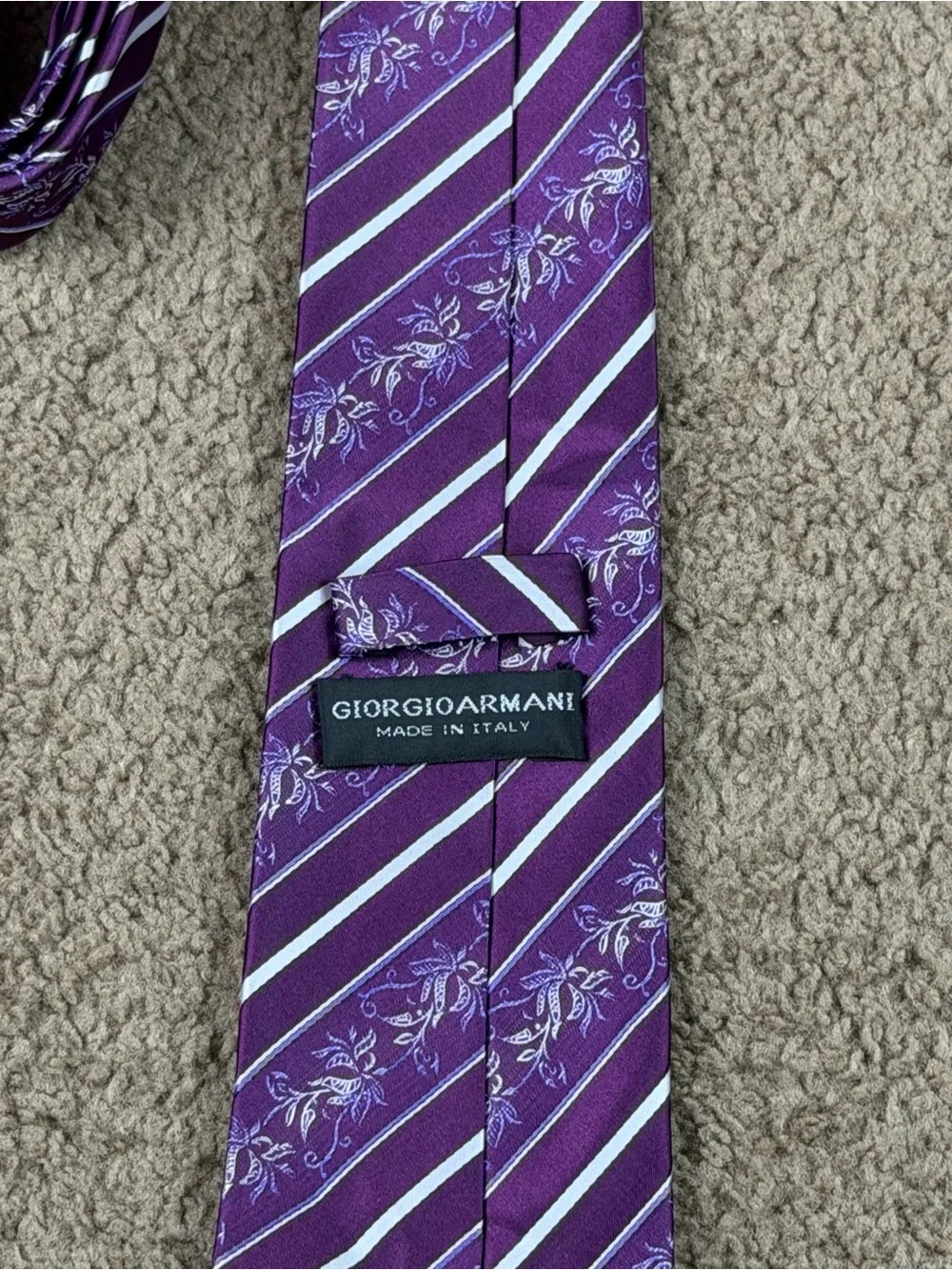 Giorgio Armani elegant purple