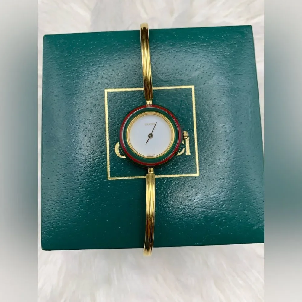 Vintage Gucci Interchangeable Bezel Watch