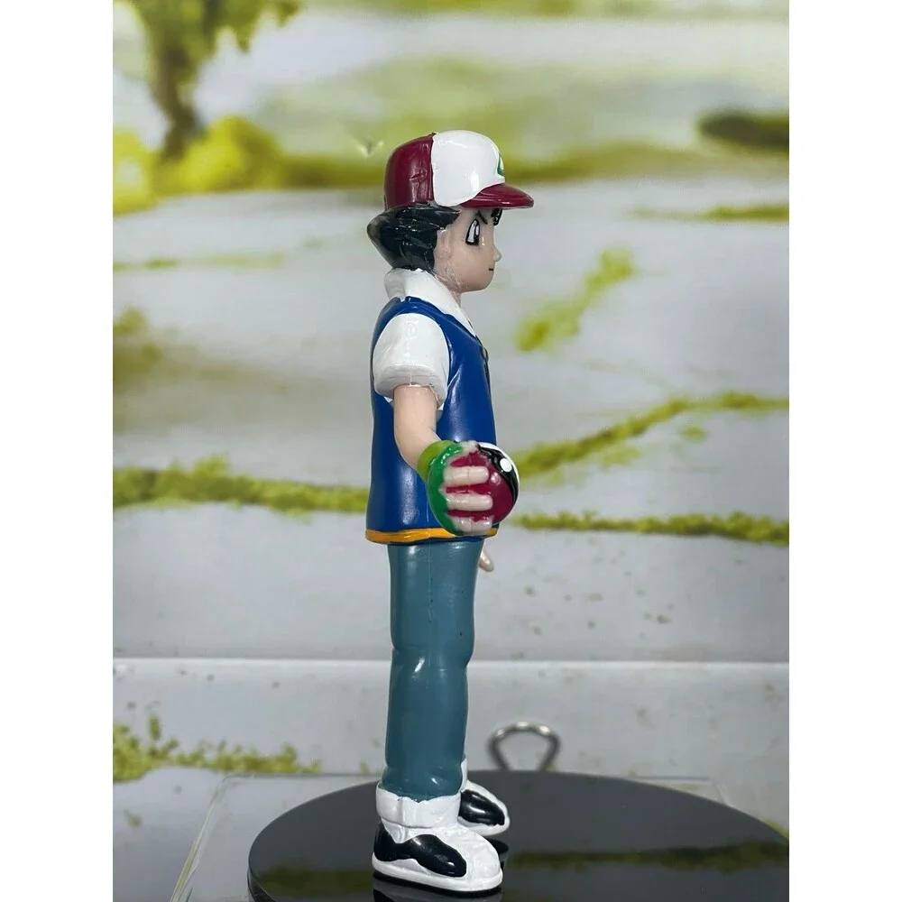 Pokemon TOMY Ash Ketchum Figure Figurine Vintage Original 151 Kanto Nintendo
