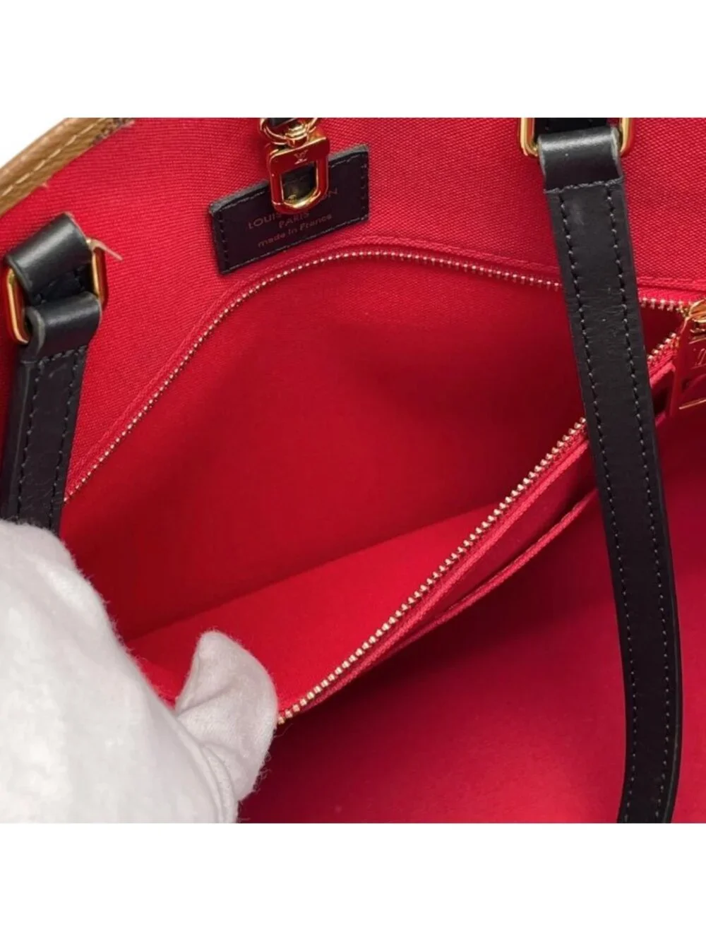 Louis Vuitton Tote Bag On The Go MM Monogram Reverse