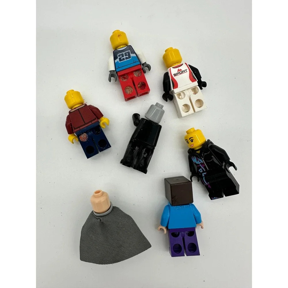 LEGO Minifigures Lot Mixed Characters Minecraft Steve‎ Wizard Octan Multicolor