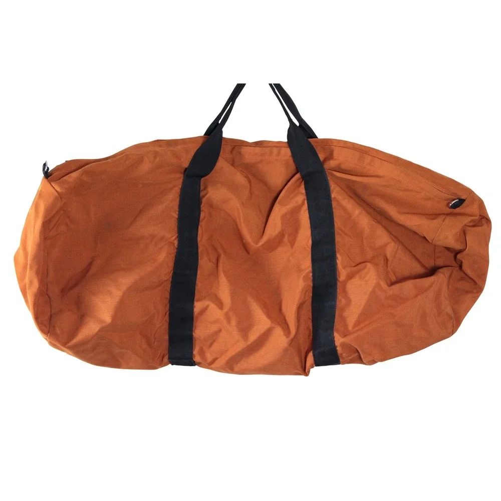 Eastpak Duffel Bag Luggage Travel Carry On Orange Black Made USA‎