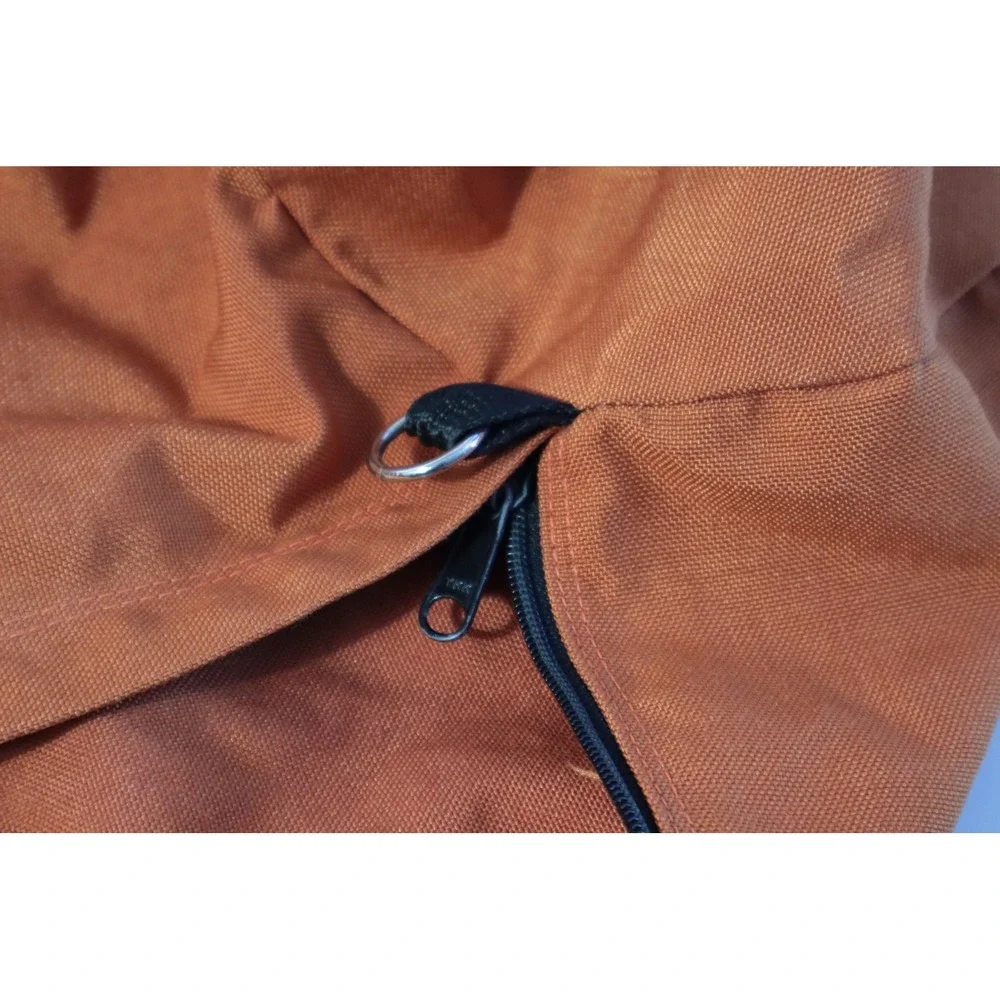 Eastpak Duffel Bag Luggage Travel Carry On Orange Black Made USA‎