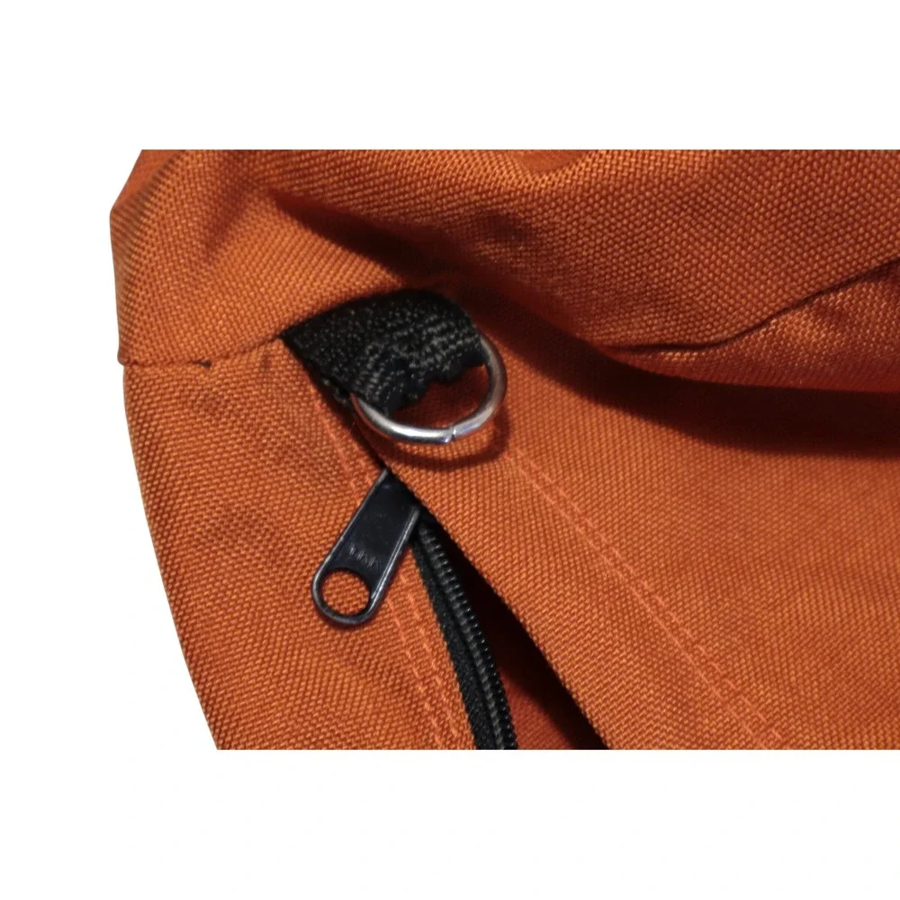 Eastpak Duffel Bag Luggage Travel Carry On Orange Black Made USA‎