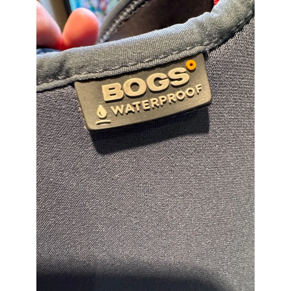 Bogs Solid‎ Classics Kids Waterproof Insulated Winter Boots Black Navy size 3