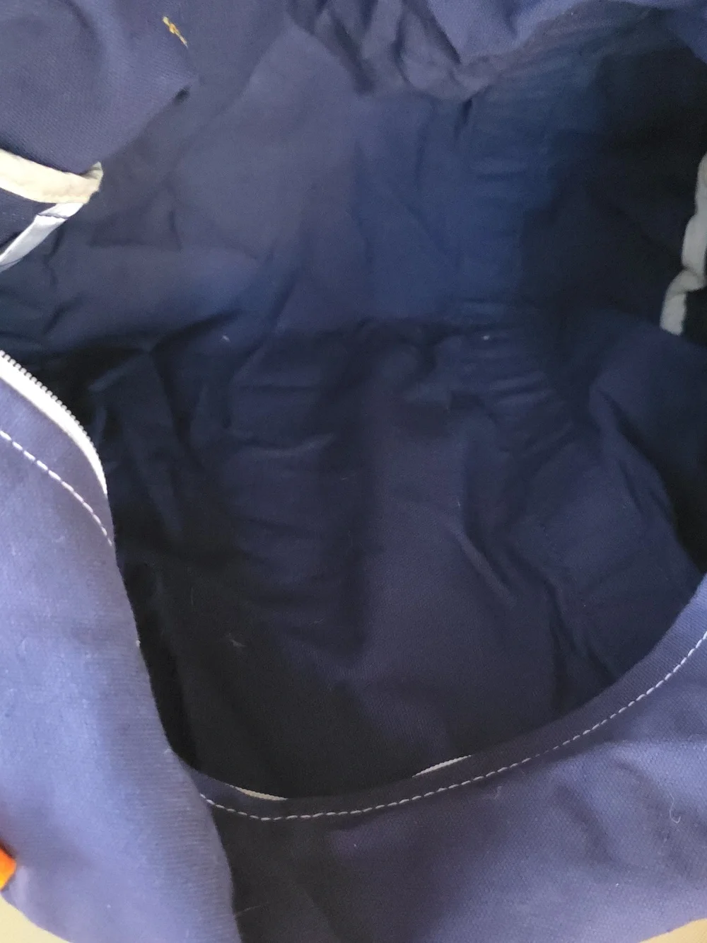 Saints Navy and Gold Duffle Bag Overnight Bag Gym Bag‎ Canvas