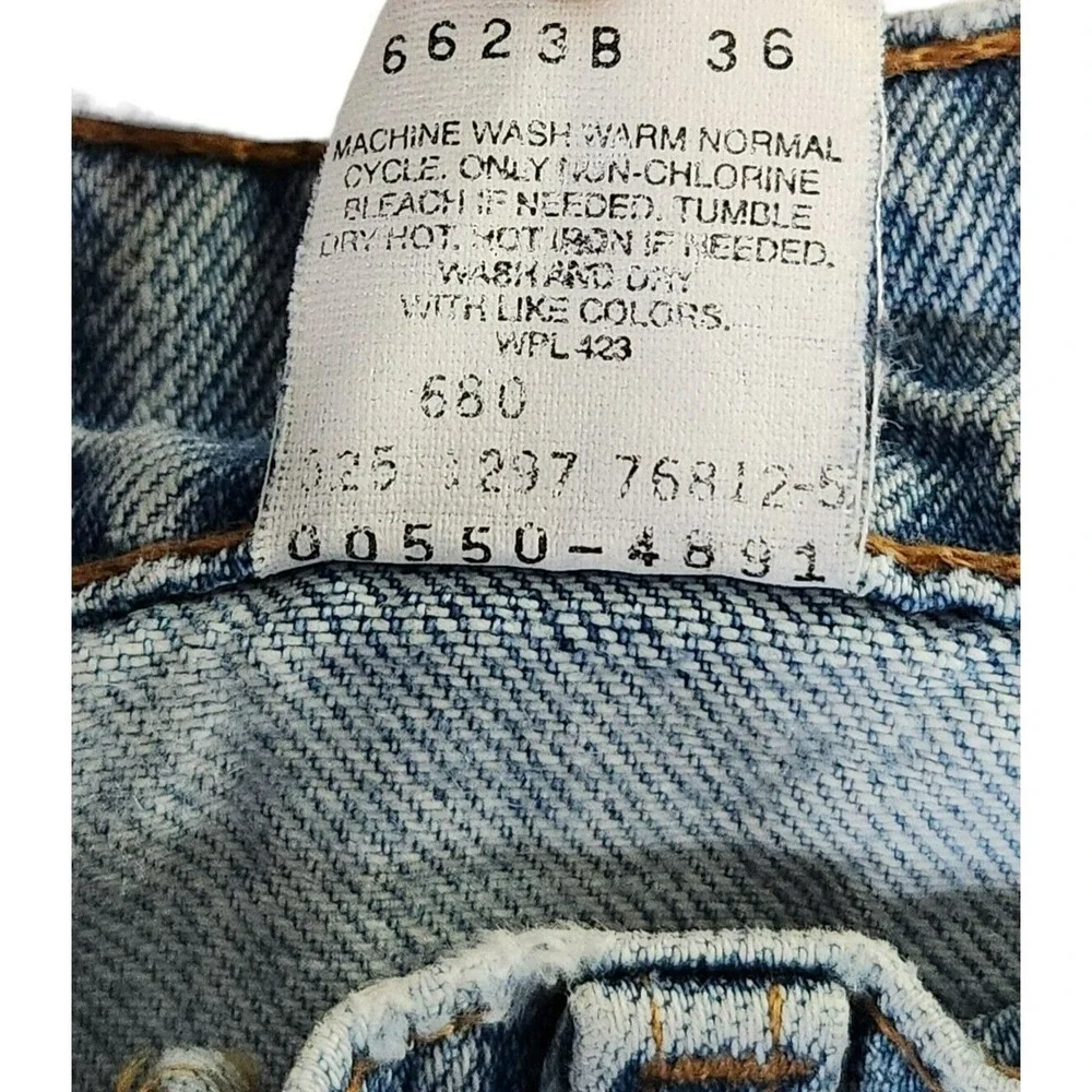 Levis denim flat relaxed