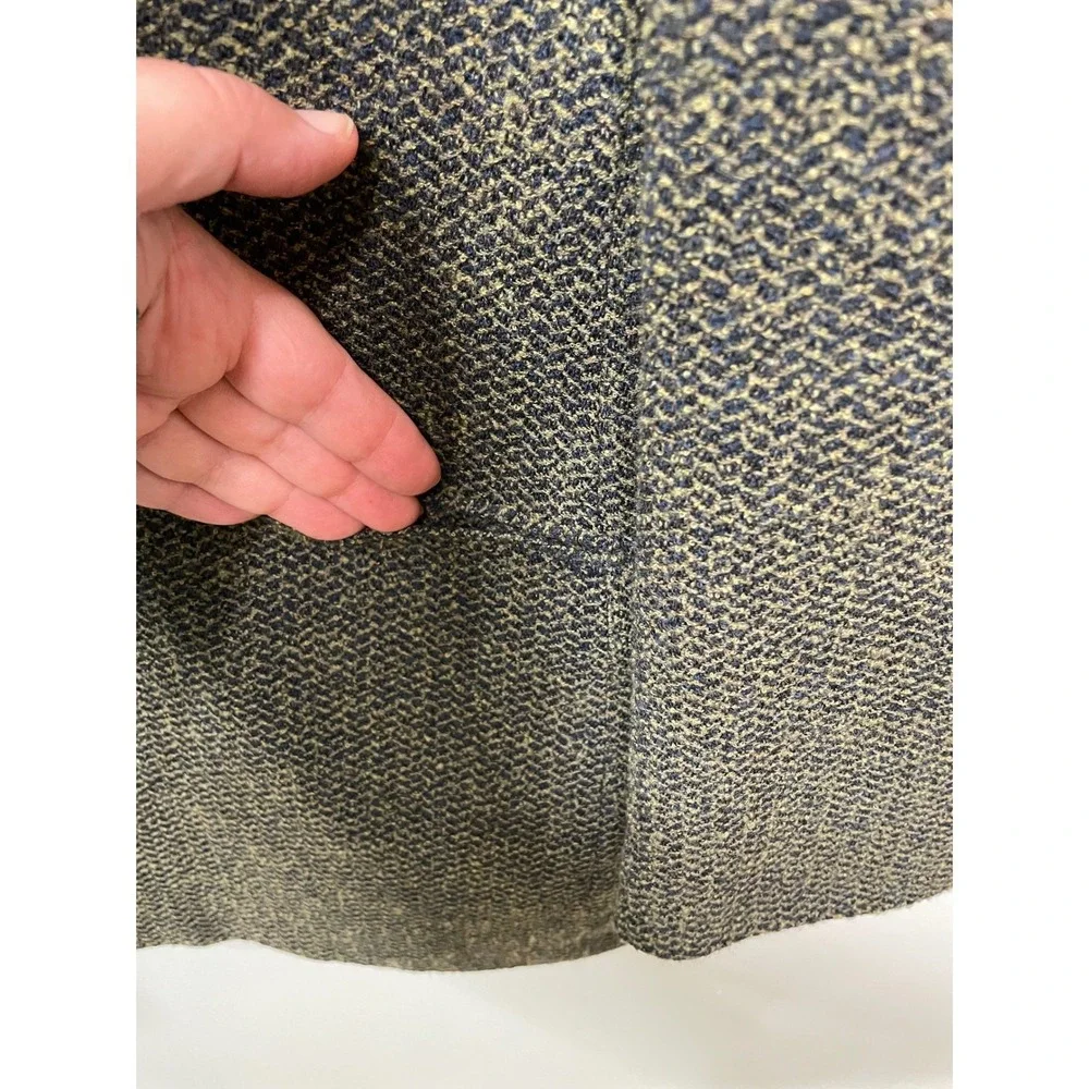 Andrew Fezza Herringbone Blazer‎ Wool Sport Coat Suit Jacket 48L Office Heritage