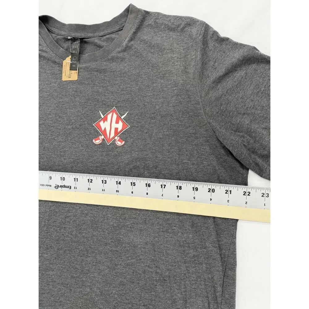 Adidas Performance Athletic T-Shirt Regular XL Gray Moisture-Wicking‎