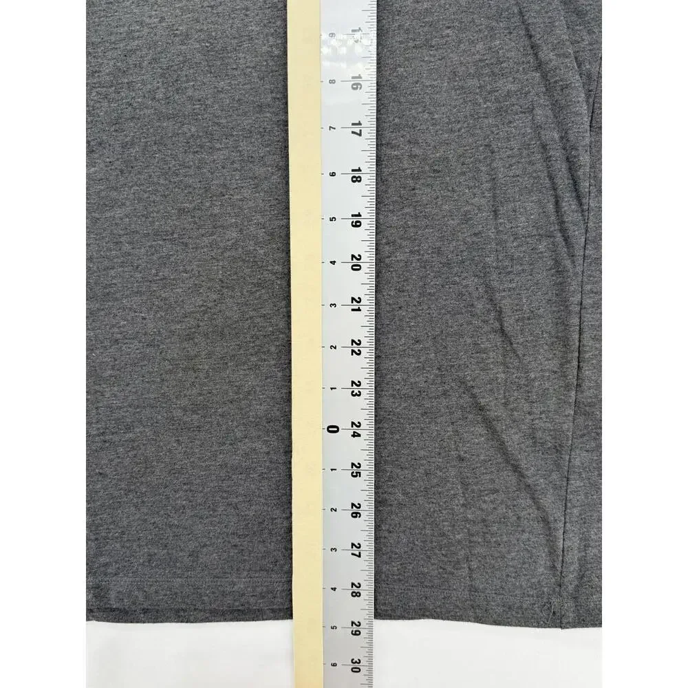 Adidas Performance Athletic T-Shirt Regular XL Gray Moisture-Wicking‎