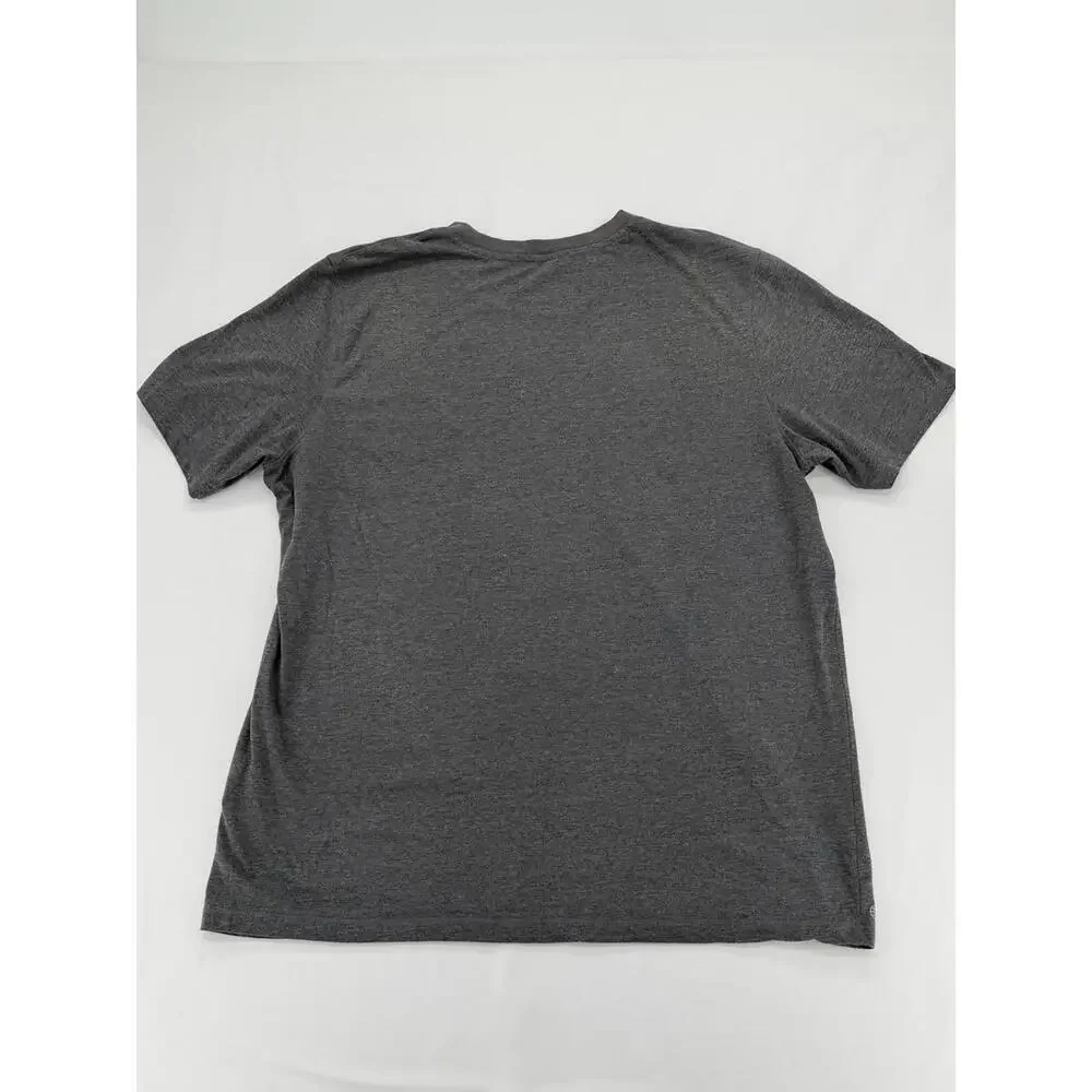 Adidas Performance Athletic T-Shirt Regular XL Gray Moisture-Wicking‎