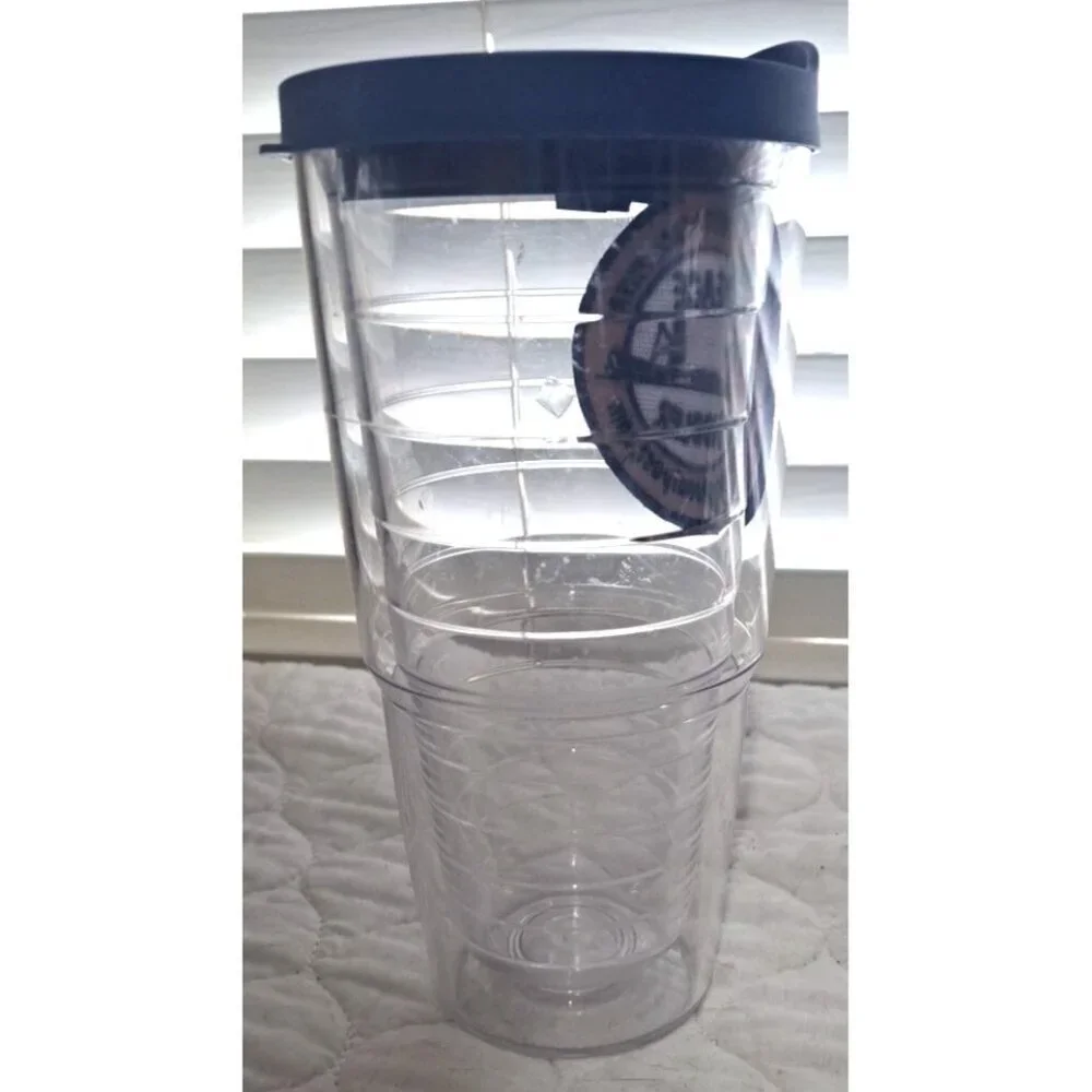 Tervis 24 Oz. Tumbler Peace Paddler Canoe Outpost-Peace River Blue Lid