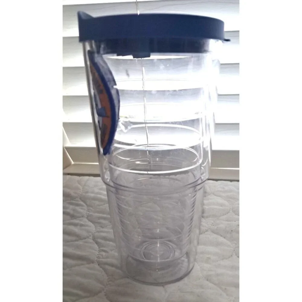 Tervis 24 Oz. Tumbler Peace Paddler Canoe Outpost-Peace River Blue Lid