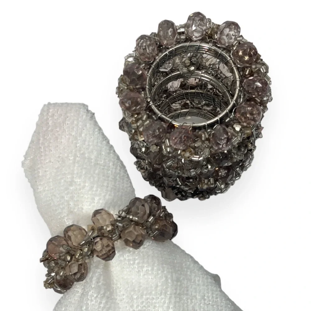 N/A beaded napkin