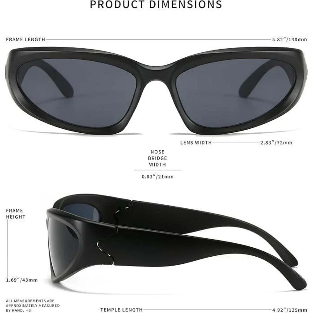 Silver Sunglasses Mirrored Shield Eyewear Women Safety Shield Uv400 Luxury Sport