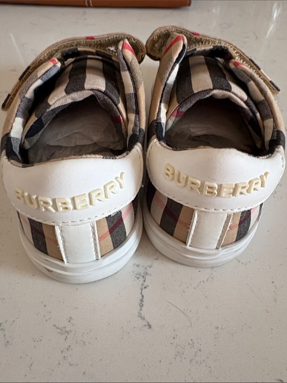 Burberry worn ones