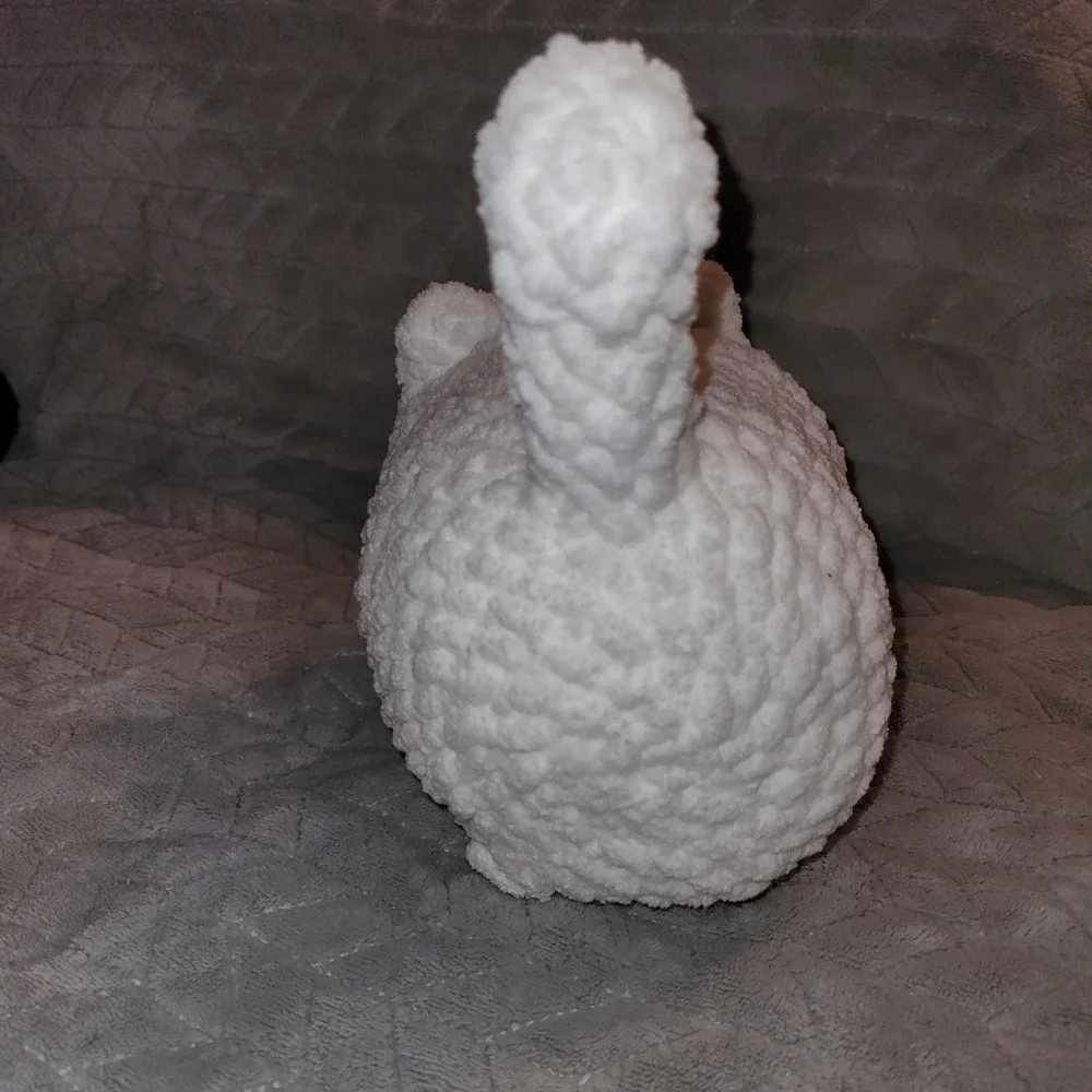 Handmade charming white
