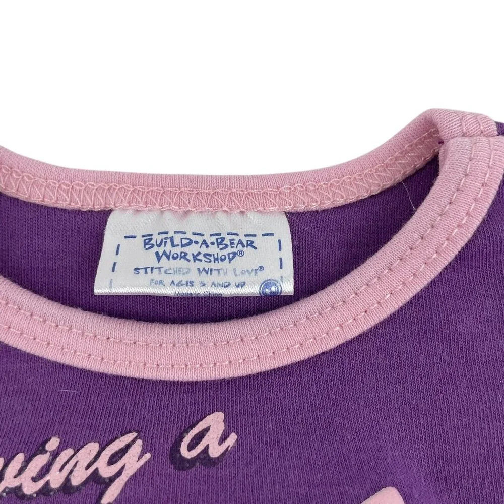 Build A Bear Clothes Pink Purple Owl Shirt Skirt Rainbow Sneakers Having‎ a Hoot